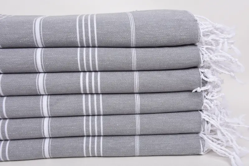 Personalized Wedding Gift For Couple, Holiday Towel, Personalized Gift, 76x40 Cotton Striped Towel, Wedding Favors, Personalized Wedding Gift - 3