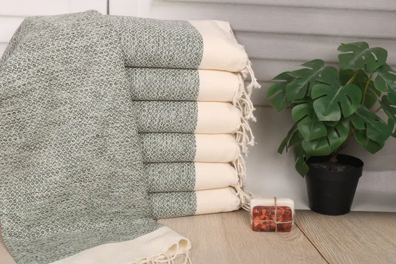 Small Towel, Gift For Her, Handmade Gift, 40x20 Cotton Diamond Towel, Home Decor Gifts, Bathroom Towels, Custom Hand Towel, Bridesmaid Gifts - 1