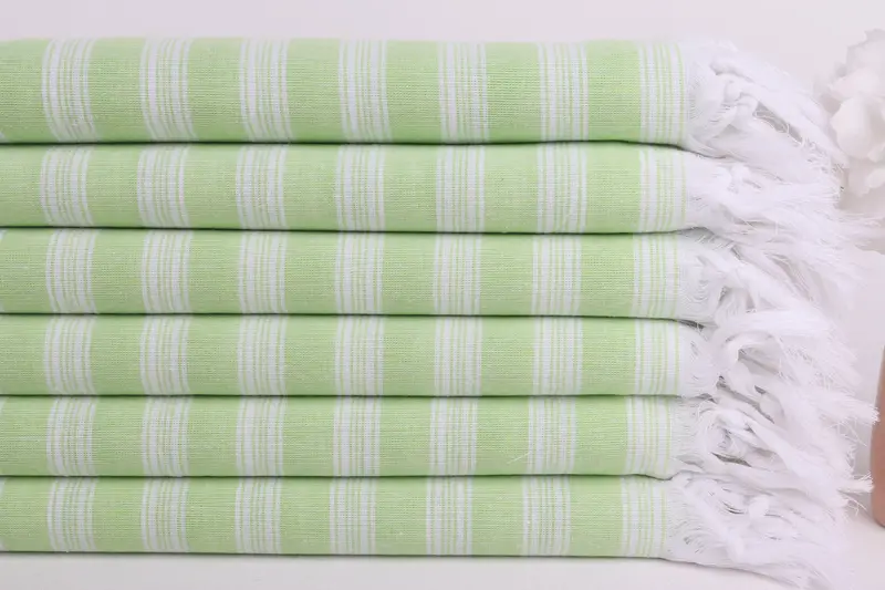 Hammam towel, Custom Name Towel, Thin towel, Travel towel, Customized Towels, 70x40 Cotton Striped Towel, Traditional Turkish peshtemal for hammam - 3