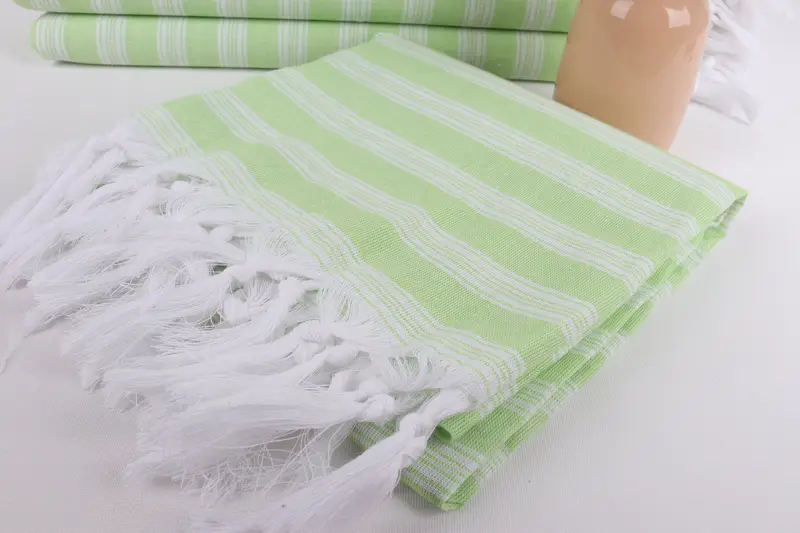 Hammam towel, Custom Name Towel, Thin towel, Travel towel, Customized Towels, 70x40 Cotton Striped Towel, Traditional Turkish peshtemal for hammam - 5