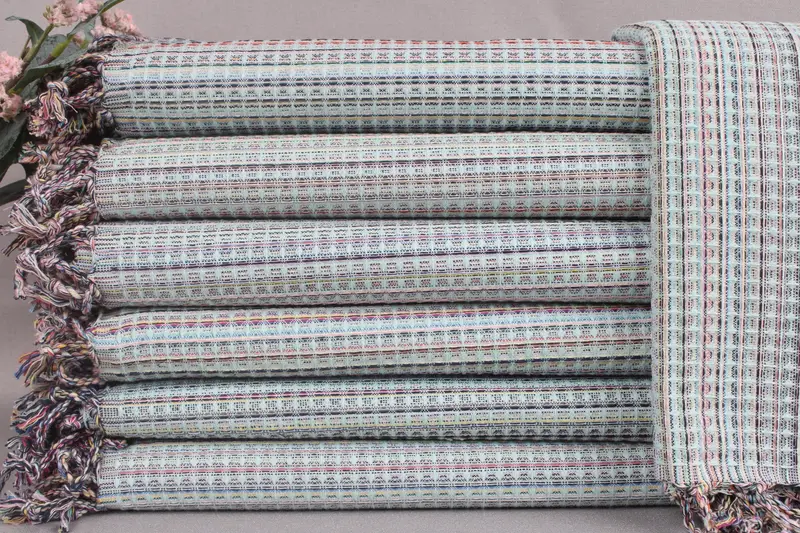 Personalized Beach Towel Mint Color Bath Towel, 40x71 Inches