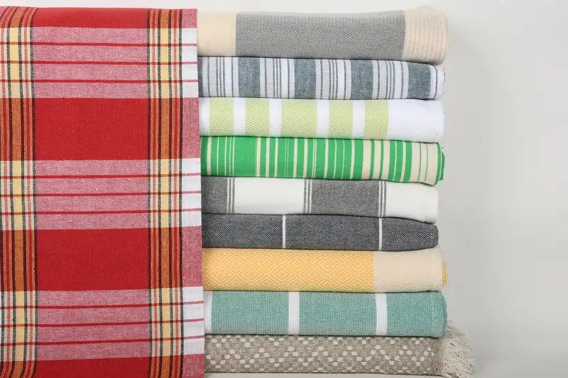 Bridesmaid Gifts, 70x40 Cotton Set of 10 Towel, Monogram Turkish Towel, Bachelorette Favor, Turkish Towel Bulk, Embroidered Towel, Scarf Towel - 1