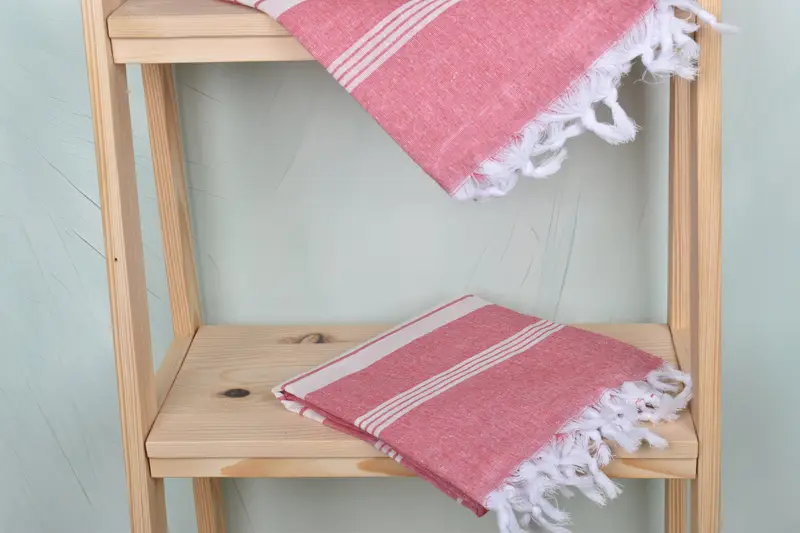 Turkish Towel Beach, Anniversary Gift For Her, 68x36 Cotton Striped Towel, Monogrammed Beach Towel, Sand-Resistant Peshtemal, Wedding Gifts Towel - 5
