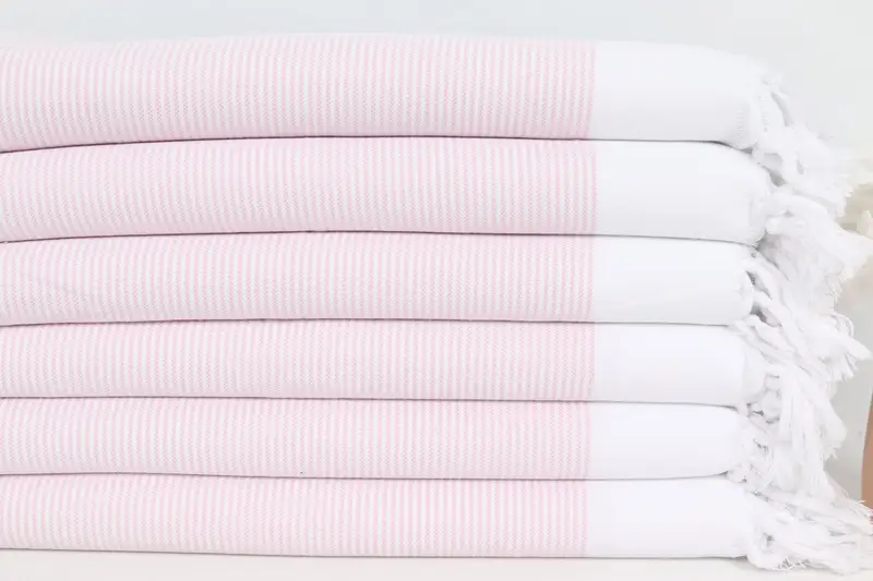 Monogram Hand Towel, Monogrammed Hand Towel, Bridesmaid Towel, 40x18 Cotton Striped Towel, Custom Name Towel, Wedding Gift, Summer Gift, Unique Gift - 3