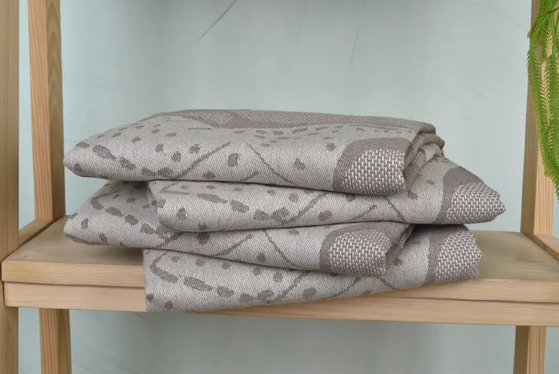 Beach Size Towel, Organic Cotton Towel, Beach Towel Gift, Turkish beach towel, Peshtemal, Sand-free towel, 70x40 Cotton Whale Design Towel - 8