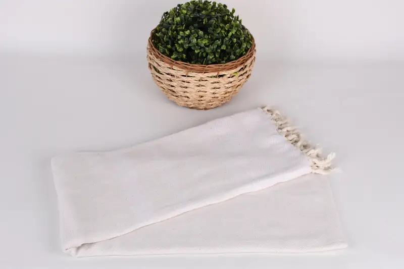 Luxury Turkish beach towel with fringe, Housewarming Gift, 70x40 Cotton Diamond Towel, Gift For Bride, Embroidered Towel, Personalized Turkish Towel - 4