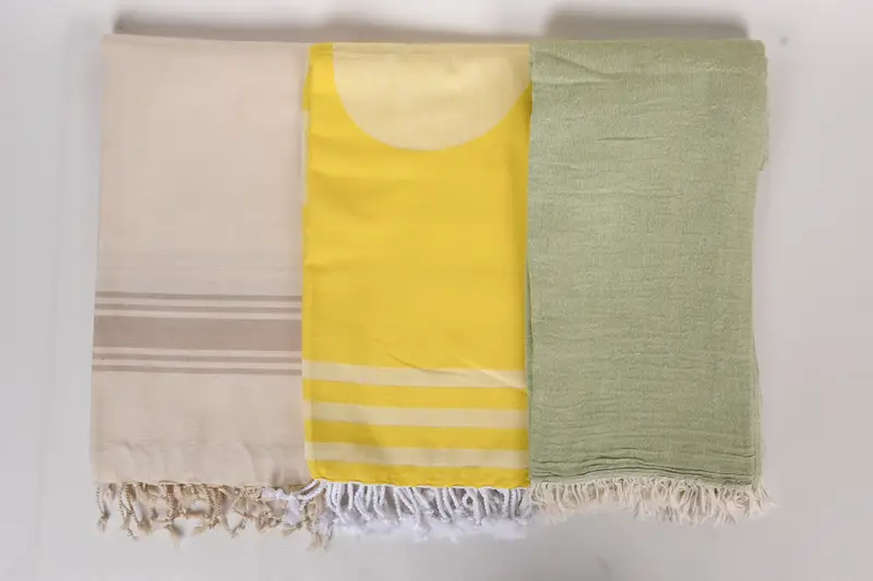 Birthday Gift, Turkish Towel Bulk, Personalized Beach Towel, Sand-resistant towel, Yoga Towel, 70x40 Cotton Set of 8 Towel, Personalized Gift - 7