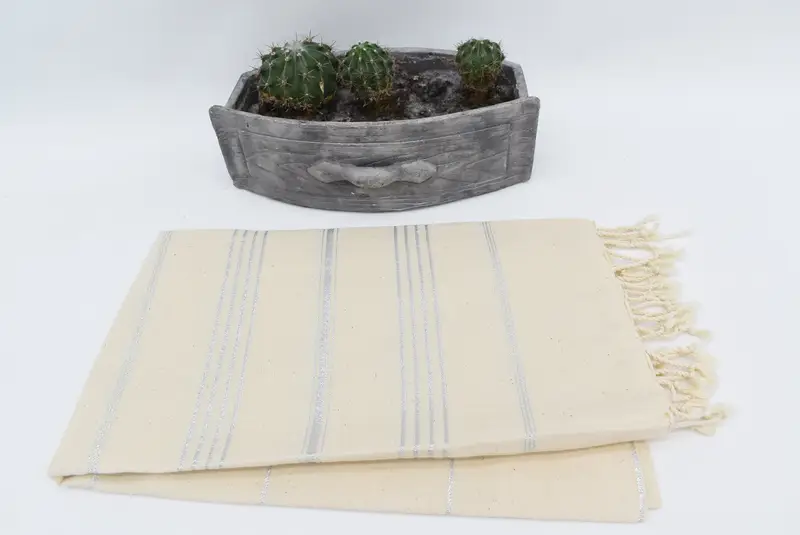 Personalized Gifts, Bathroom Towel, 70x40 Linen Striped Towel, Handwoven organic Turkish towel for spa, Custom Beach Towel, Bridal Shower Favors - 3