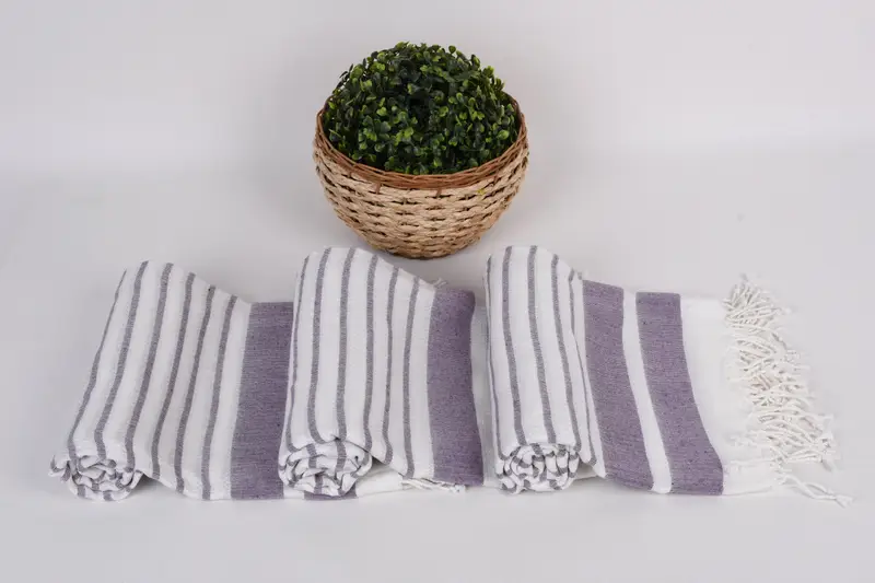 Holiday Towel, 70x40 Cotton Striped Towel, Xmas Gifts, Summer Gift, Personalized Turkish Towel, Absorbent Turkish towel, Turkish bath towel for spa - 8