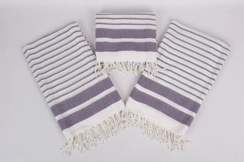 Holiday Towel, 70x40 Cotton Striped Towel, Xmas Gifts, Summer Gift, Personalized Turkish Towel, Absorbent Turkish towel, Turkish bath towel for spa - 6