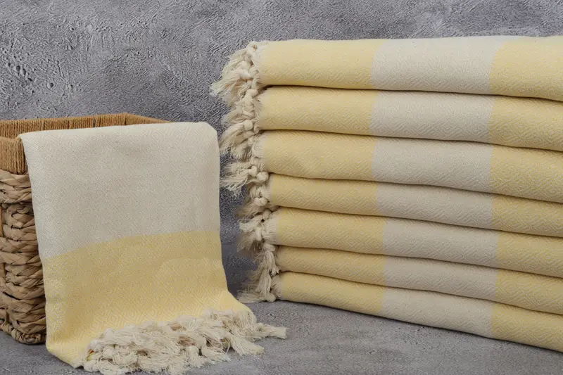 Personalized Beach Towel, Hammam towel, Sand-free peshtemal towel for the beach, Large Turkish Towel, Personalize Gift, 68x40 Cotton Diamond Towel - 3