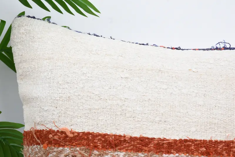 Aesthetic Pillow Case, Vintage Pillow, Cushion, Car Cushion, 20x20 White Pillow Case, Pillow for Couch, Turkish Kilim Pillow - 2