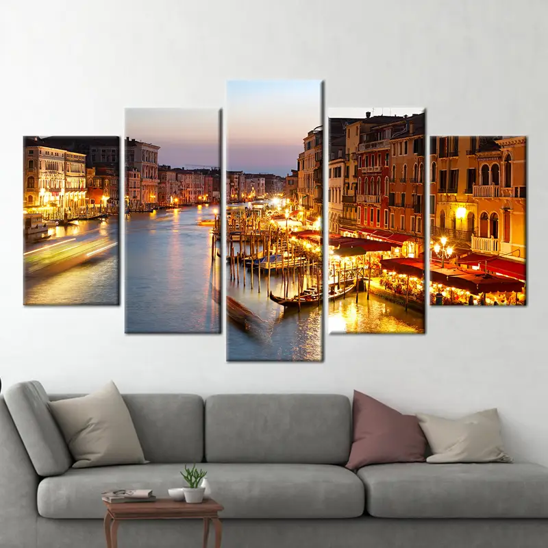 Grand Canal Wall Decor, Italy Wall Decor, Canvas Wall Art, Home Decor, Italy Canvas, Landscape Wall Art, Venice Wall Decor, City View Canvas - 6