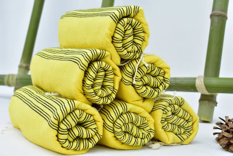Thin towel, 70x40 Cotton Striped Towel, Bachelorette Party Favors, Unique Gift, Housewarming Gift, Home Decor Gifts, Custom Turkish Towel - 4