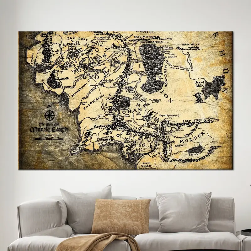 Lienzo impreso elegante: transforma espacios con encanto artístico