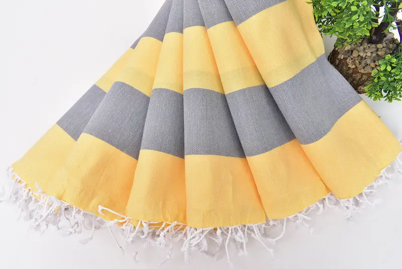 Soft towel, Oversized Beach Towel, Custom Name Towel, Hammam towel, Baby Boy Gift, 70x40 Cotton Striped Towel, Bridal Shower Favors, Monogram Towels - 4