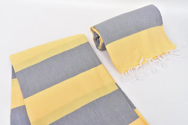 Soft towel, Oversized Beach Towel, Custom Name Towel, Hammam towel, Baby Boy Gift, 70x40 Cotton Striped Towel, Bridal Shower Favors, Monogram Towels - 7