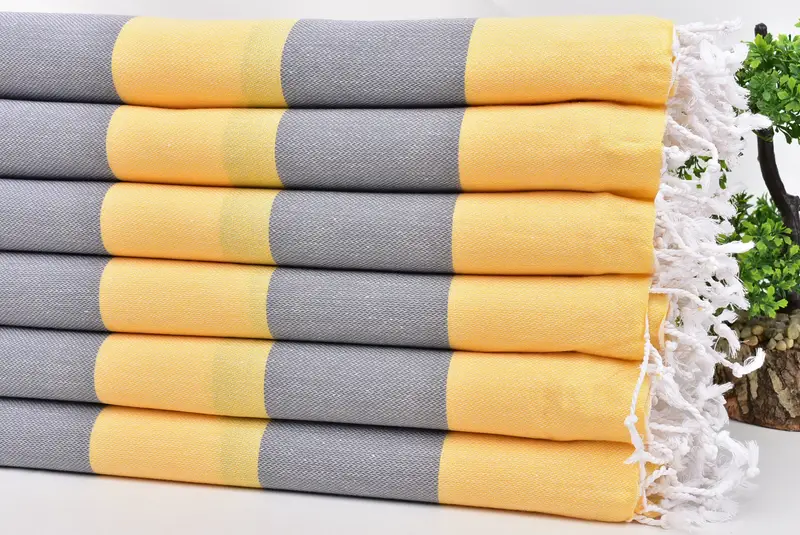 Soft towel, Oversized Beach Towel, Custom Name Towel, Hammam towel, Baby Boy Gift, 70x40 Cotton Striped Towel, Bridal Shower Favors, Monogram Towels - 3