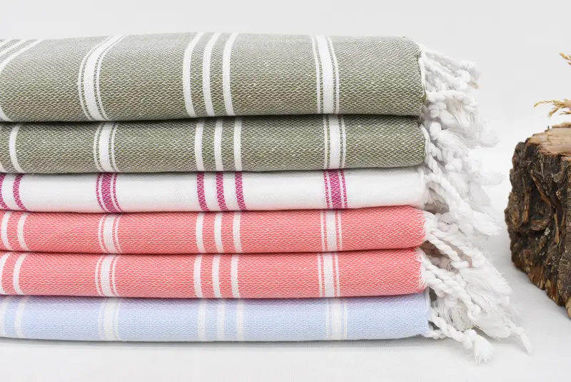 Merry Christmas Monogrammed Turkish Cotton Hand Towel, 40x20 Inches