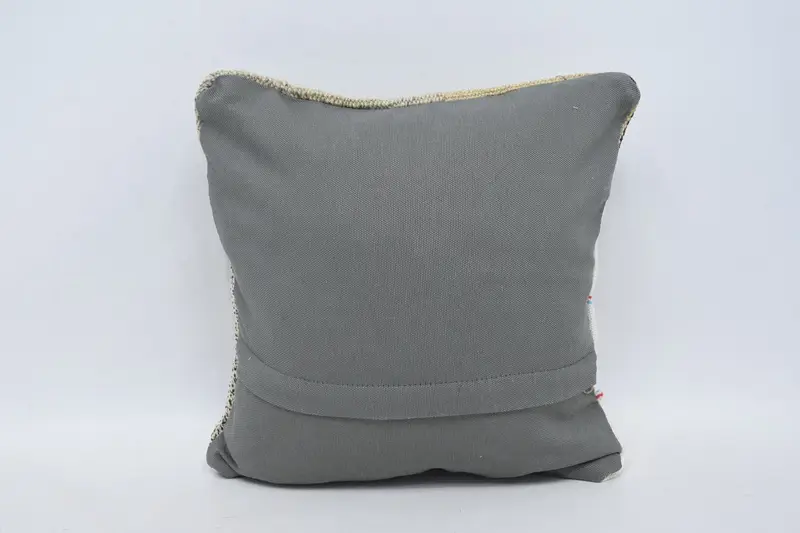 Turkish Pillow, Wholesale Cushion, Natural Pillow, Home Decor Pillow, Outdoor Patio Pillow, Turkish Kilim Pillow, 14x14 White Pillow Cover, Cushion - 6