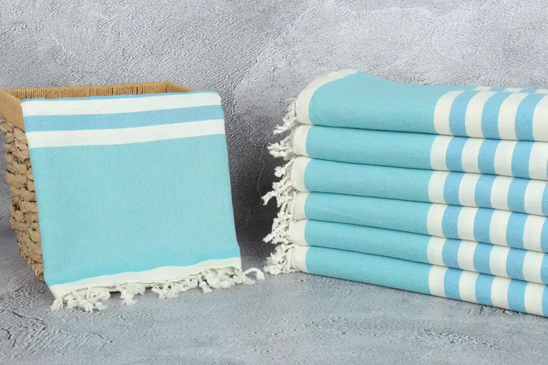 Mother Of The Groom Gift, Luxury Turkish Bath Towel, Bridesmaid Gift, Monogrammed Beach Towel, 70x40 Cotton Striped Towel, Beach Towel Gift - 3