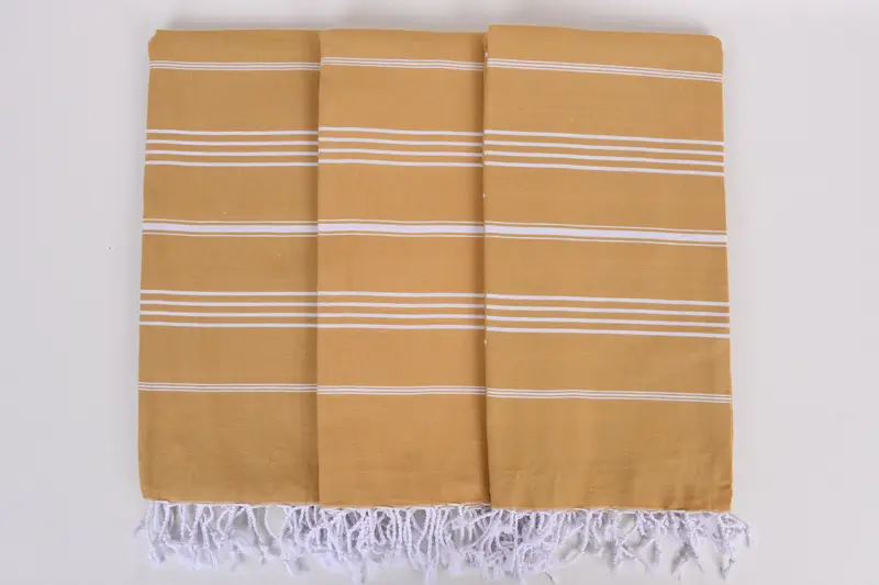 Turkish bath towel, Gym Towel, Monogrammed Turkish Towel, Personalised Gift, Sand-resistant towel, 70x40 Cotton Striped Towel, Home Decor Gifts - 7