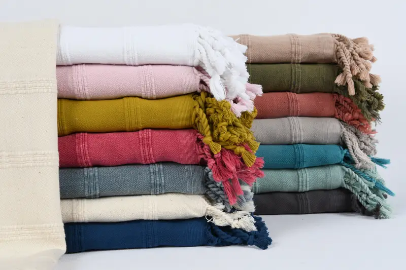 44x24 Cotton Stonewashed Towel, Bridesmaid Gifts, Small Bath Towels, Personalized Gift, Bachelor Party Gifts, Bachelorette Party Decorations - 1