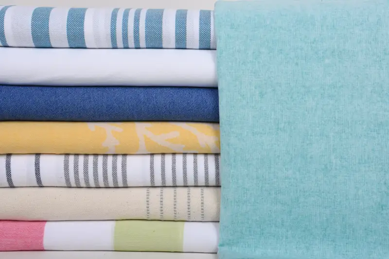 Large Beach Towel Personalized, 70x40 Cotton Set of 8 Towel, Hammam towel, Grandma Gift, Absorbent towel, Bachelor Bachelorette Party Favors - 1