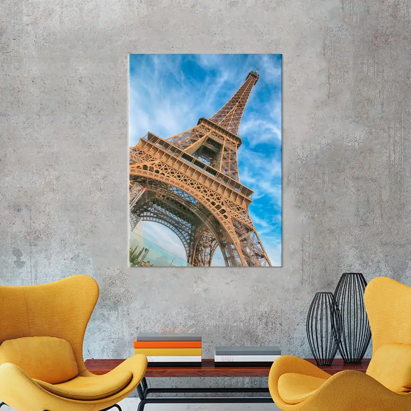 Tower Canvas Art, Eiffel Wall Decor, Paris Art Decor, France Wall Art, Landscape Art,  Eiffel Tower Wall Art, Home Decor Wall Art - 1