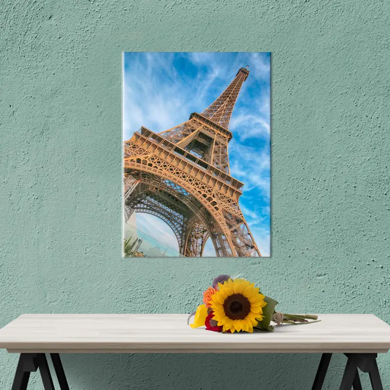 Tower Canvas Art, Eiffel Wall Decor, Paris Art Decor, France Wall Art, Landscape Art,  Eiffel Tower Wall Art, Home Decor Wall Art - 4