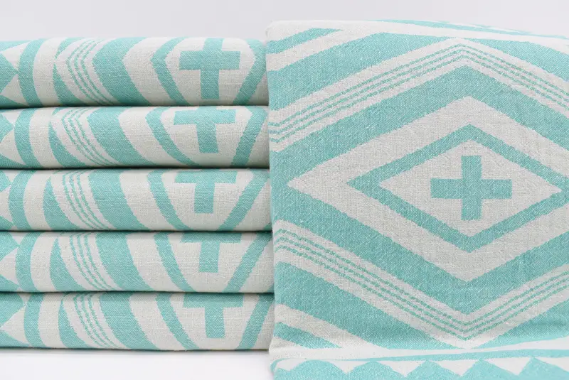 Personalized Bridesmaid Gift, Turkish Towel Beach, Custom Wedding Gifts, 70x36 Cotton Plus Design Towel, Anniversary Gift For Her, Holiday Towel - 1