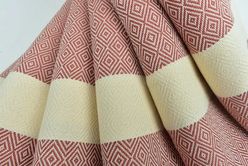 Welcome Wedding Gift, Turkish Towel Hand Towel, Monogram Hand Towel, Home Decor Gifts, 36x20 Cotton Diamond Towel, Personalized Hand Towel - 5