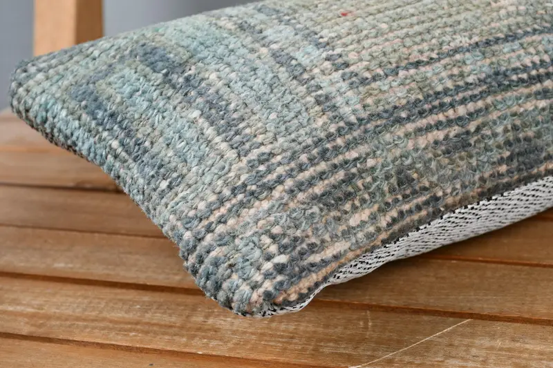 8x16 Brown Pillow Sham, Vintage Pillow, Seat Pillow Case, Pet Pillow Case, Vintage Kilim Pillow, Pillow for Couch, Pillow Sham - 4