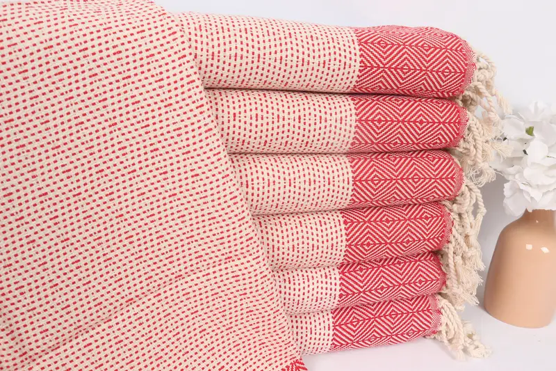 36x18 Cotton Diamond Towel, Bachelorette Party Favor, Bridesmaid Gifts, Gifts For Him, Monogram Kitchen Towel, Girl Trip Party Favor, Wedding Favors - 1