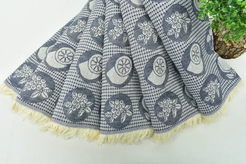 Spa Towel, Gift For The Home Decor, Custom Gifts, Wedding Favors, 28x20 Cotton Fruits Patterned Towel, Turkish Hand Towel, Small Bath Towels - 5