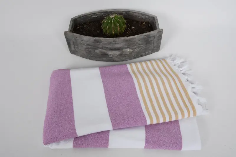 68x36 Cotton Striped Terry Towel, Valentines Gift, Absorbent towel, Turkish Bath Towel Set, Wedding Gifts Towel, Beach Wedding Favor, Beach towel - 4