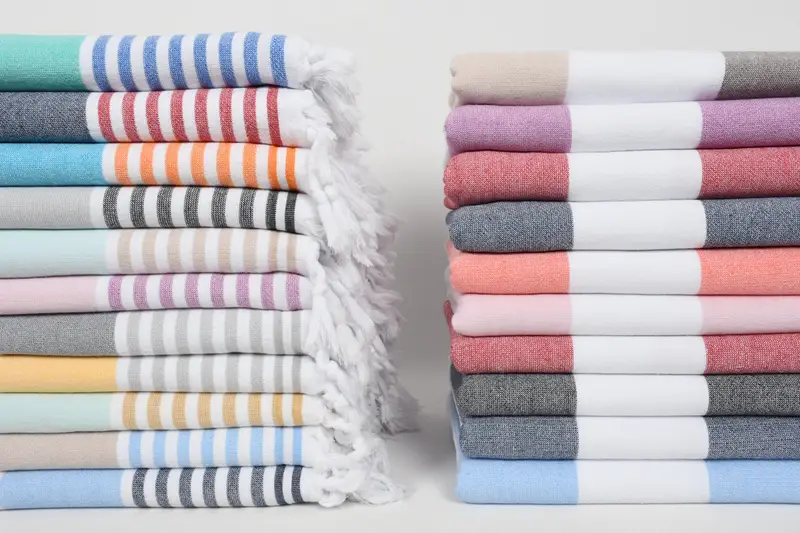 68x36 Cotton Striped Terry Towel, Valentines Gift, Absorbent towel, Turkish Bath Towel Set, Wedding Gifts Towel, Beach Wedding Favor, Beach towel - 1