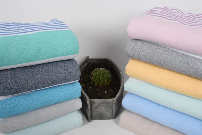 68x36 Cotton Striped Terry Towel, Valentines Gift, Absorbent towel, Turkish Bath Towel Set, Wedding Gifts Towel, Beach Wedding Favor, Beach towel - 6