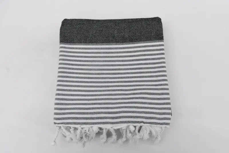 Wedding Gift, 70x40 Cotton Striped Towel, Embroidered Turkish Towel, Hammam towel, Baby Boy Gift, Girls Weekend Getaways Gifts, Bridesmaid Gifts - 6