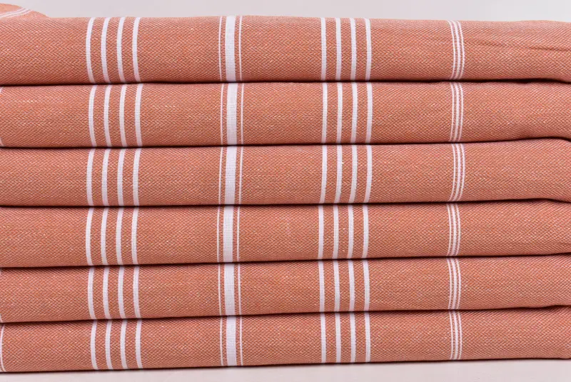 Authentic Turkish hammam peshtemal, Personalized Beach Towel, Merry Christmas Gifts, Wedding Gift, 70x40 Cotton Striped Towel, Bridesmaid Gift Towel - 2