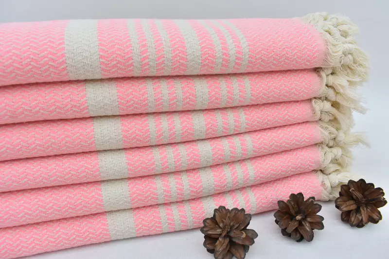Personalized Hand Towel, Bathroom Towels, 40x18 Cotton Striped Towel, Monogram Kitchen Towel, Guest Towel, Maid Of Honor Gift, Custom Wedding Gifts - 4