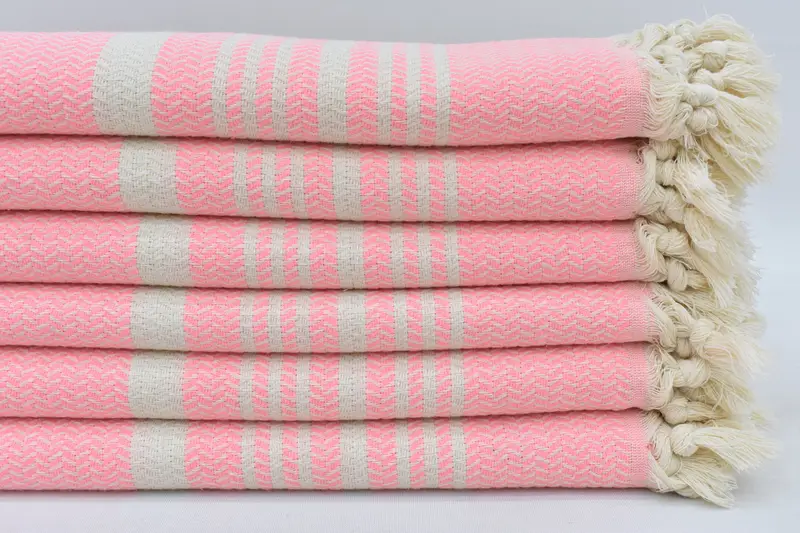Personalized Hand Towel, Bathroom Towels, 40x18 Cotton Striped Towel, Monogram Kitchen Towel, Guest Towel, Maid Of Honor Gift, Custom Wedding Gifts - 2