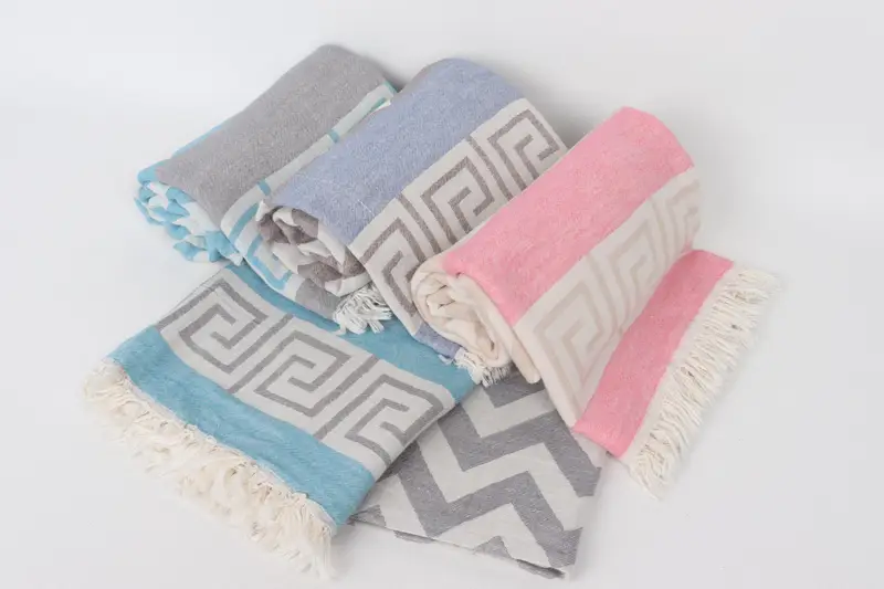Pool Towels, Bachelorette Party Decorations, Personalized Gift For Her, 70x36 Cotton Geometric Towel, Personalized Gifts, Bachelorette Party Gift - 4