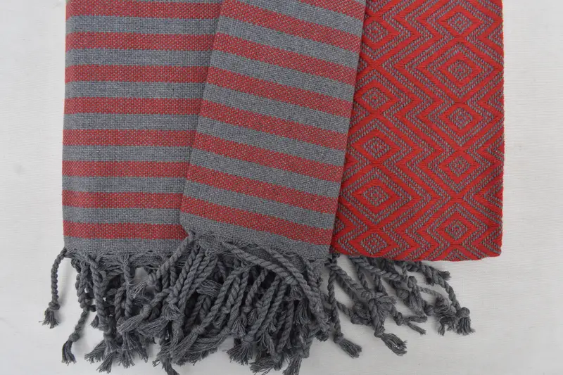 Monogram Beach Towel, Turkish bath towel, Embroidery Towels, Gifts For Him, 70x40 Cotton Diamond Towel, Turkish beach towel with fringe - 8