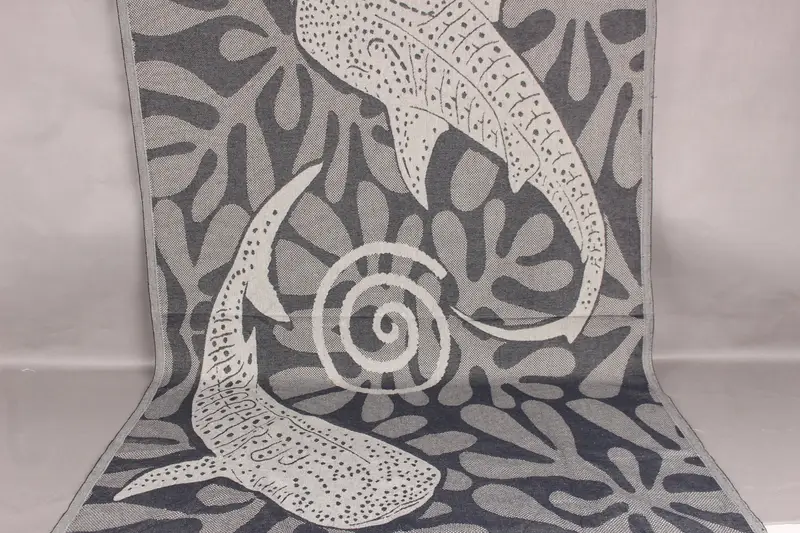 Personalized Turkish Cotton Towel, Navy, 40x71 Inches