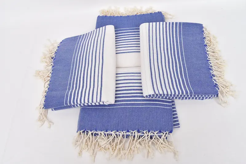 60x38 Cotton Striped Towel, Organic Turkish towel, Xmas Gifts, Turkish beach towel with fringe, Personalized Gifts, Cute Beach Towel, Wedding Favors - 6
