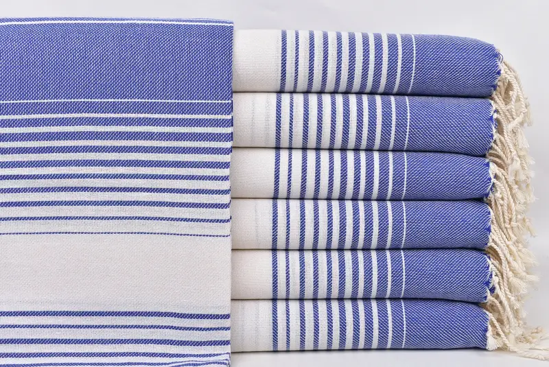 60x38 Cotton Striped Towel, Organic Turkish towel, Xmas Gifts, Turkish beach towel with fringe, Personalized Gifts, Cute Beach Towel, Wedding Favors - 1