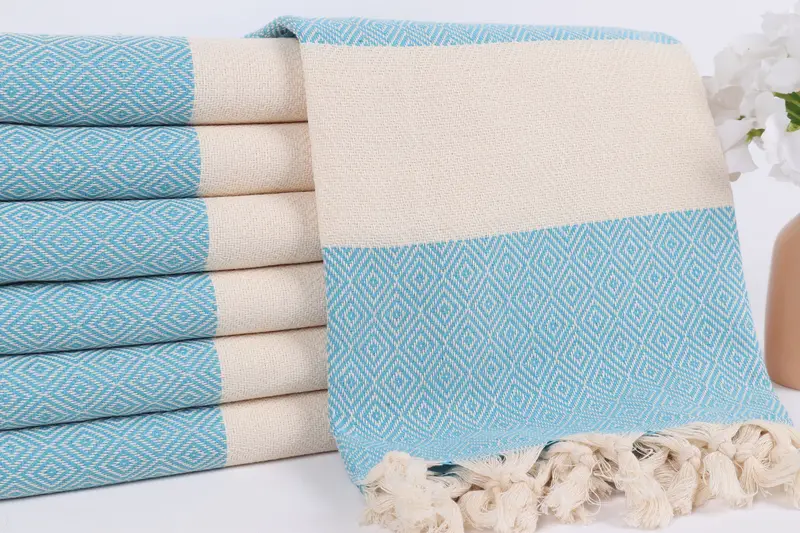 Bridesmaid Towel, Organic Beach Towel, Bridesmaid Favors, Personalized Wedding Gift, Sand-free towel, Luxury towel, Handwoven Turkish bath towel - 2