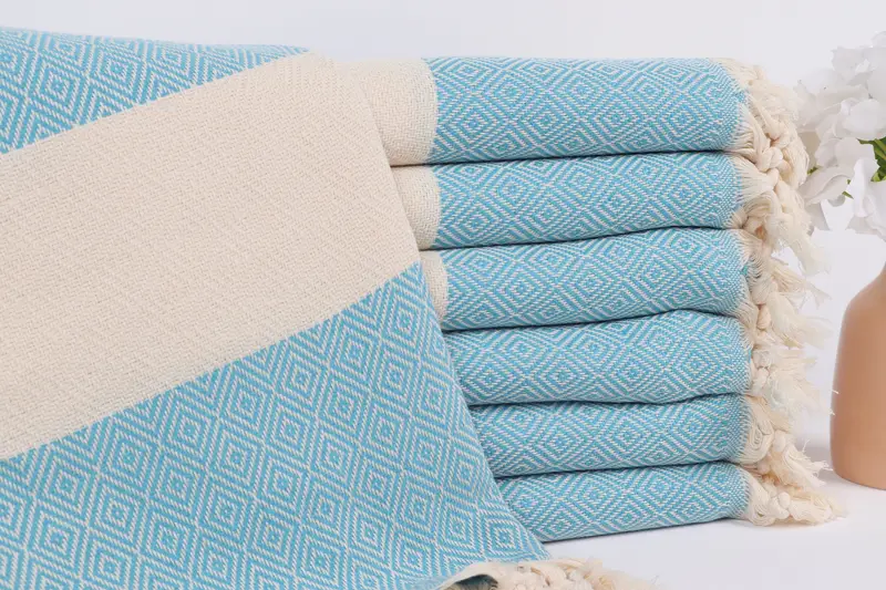 Bridesmaid Towel, Organic Beach Towel, Bridesmaid Favors, Personalized Wedding Gift, Sand-free towel, Luxury towel, Handwoven Turkish bath towel - 1