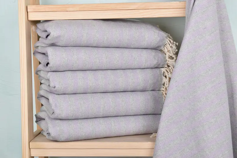 Bridesmaid Gifts Personalized, 70x36 Cotton Striped Towel, Monogram Turkish Towel, Beach Towel Gift, Bachelorette Party Gifts Bridesmaids - 2